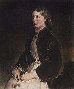 Louis Ferdinand von Rayski Portrait of Christine Freifrau von Schonberg France oil painting artist